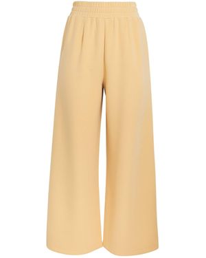 Varley Doublesoft Wide-Leg Sweatpants - Natural