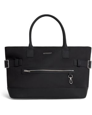 Represent Nylon Tote Bag - Black