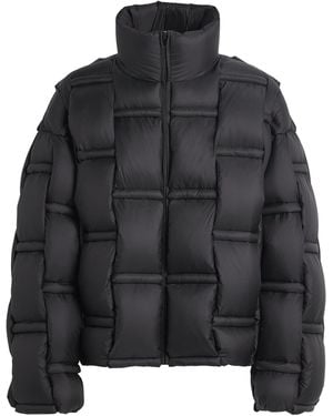 RAXXY 3D Down-Filled Angular Puffer Jacket - Black