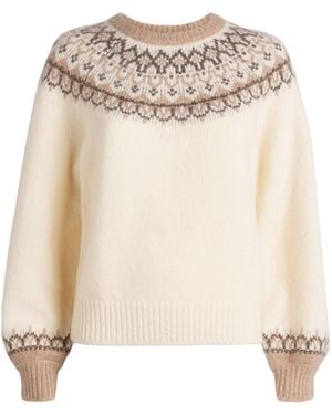 PAIGE Wool-Blend Misha Jumper - Natural
