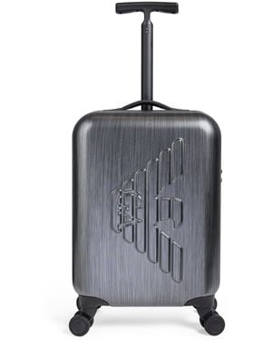 Emporio Armani Logo Suitcase - Blue
