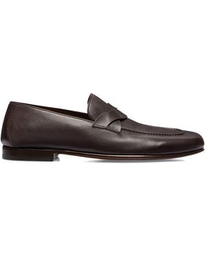 Tom Ford Leather Loafers - Brown