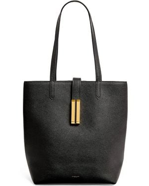 DeMellier Leather Vancouver Tote Bag - Black