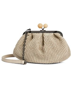 Weekend by Maxmara Small Woven Pasticcino Bag - Natural