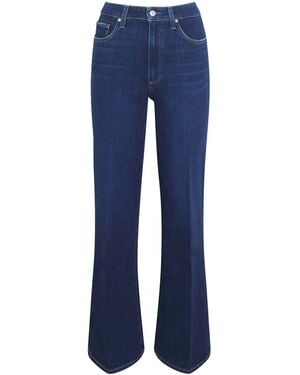 PAIGE Marlow Skimmer Flared Jeans - Blue