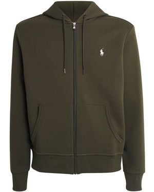 Polo Ralph Lauren Tech Knit Zip-Up Hoodie - Green