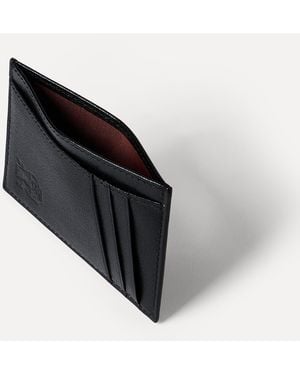 Brunello Cucinelli Leather Card Holder - Black