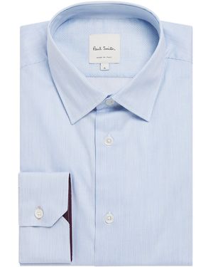 Paul Smith Stripe Tailored-Fit Shirt - Blue