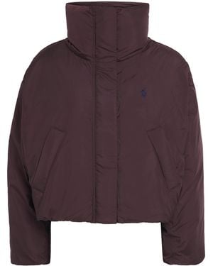 Polo Ralph Lauren Down Cropped Puffer Jacket - Purple