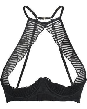 Coco De Mer Athena Quarter-Cup Bra - Black