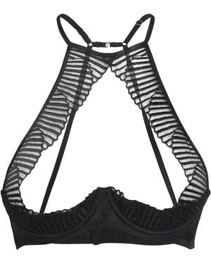 Coco De Mer Athena Quarter-Cup Bra - Black