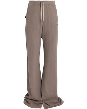 Rick Owens X Moncler Cotton Wide-Leg Trousers - Brown