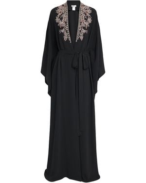 Zuhair Murad Cady Embellished Cape - Black
