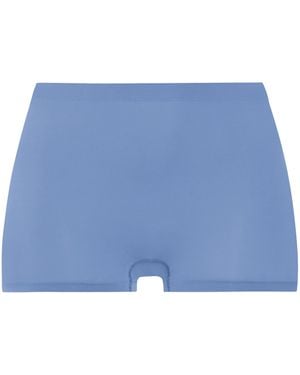 Hanro Touch Feeling Boy Shorts - Blue