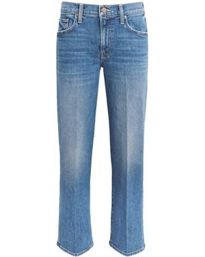 Mother The Rambler Zip Heel Jeans - Blue