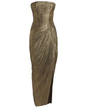 Maria Lucia Hohan Strapless Ruby Midi Dress - Green