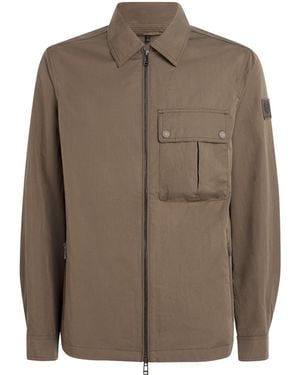 Belstaff Water-Repellent Drome Overshirt - Brown