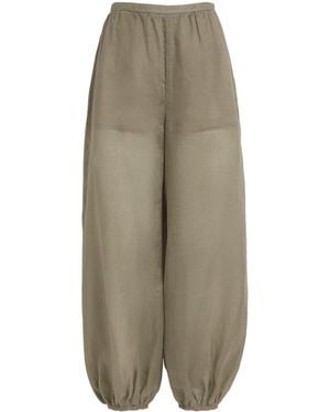 BITE STUDIOS Ramie Airy Pants - Green