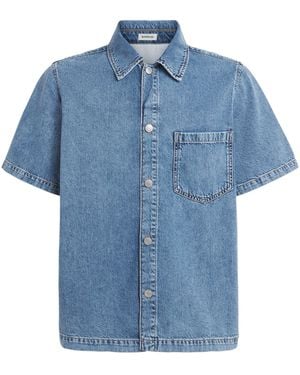 Jonathan Simkhai Ardent Denim Shirt - Blue