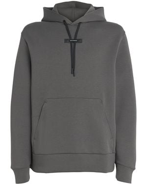On Shoes Cott-Blend Focus Tech Hoodie - Grey