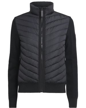 Canada Goose Down-Merino Wool Hybridge Hybrid Jacket - Black