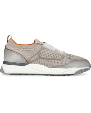 Santoni Tech-Knit Innova Trainers - Grey