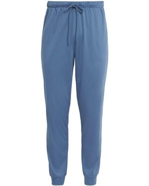 Zimmerli of Switzerland 286 Sea Island Lounge Trousers - Blue