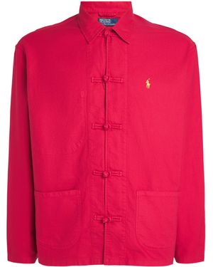 Polo Ralph Lauren Cotton Lunar New Year Overshirt - Pink