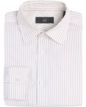 dunhill Cotton Stripe Shirt - White
