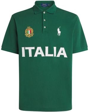 Polo Ralph Lauren Cotton Italy Polo Shirt - Green