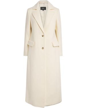 Mackage Wool Corazon Trench Coat - Natural