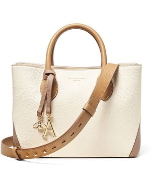 Aspinal of London Medium London Tote Bag - Natural