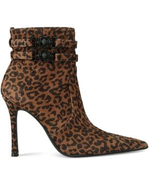 Kurt Geiger Suede Mansion Ankle Boots - Brown