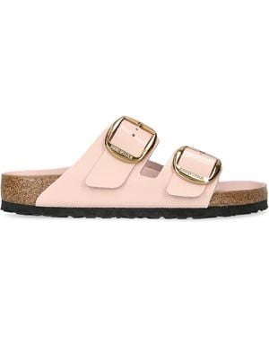 Birkenstock Leather Arizona Big Buckle Sandals - Pink