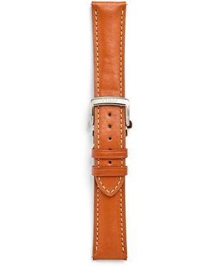 Polo Ralph Lauren Leather Watch Strap - White