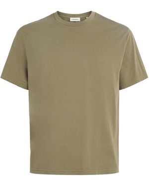 FRAME Cotton T-Shirt - Green