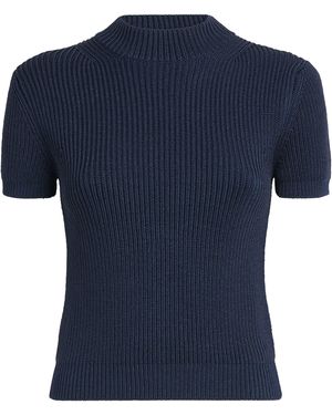FFORME Short-Sleeve Katia Jumper - Blue