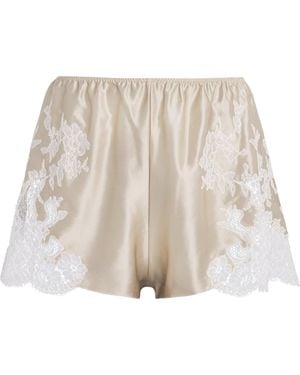 Torlowei Silk Elsa Shorts - Natural