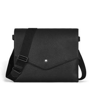 Montblanc Small Grained Leather Briefcase - Black