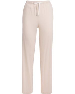 Derek Rose Micro Modal Lara Pajama Bottoms - Natural