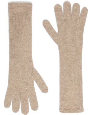 Max Mara Cashmere Gloves - White