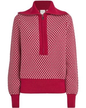 Varley Cotton Lloyd Jumper - Red