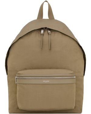 Saint Laurent City Backpack - Natural