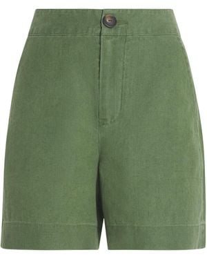 Vince Hemp Bermuda Shorts - Green