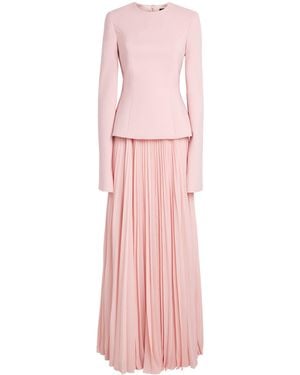 Solace London Castillo Maxi Suit Dress - Pink