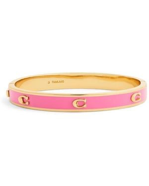 COACH Enamel C Bangle - Yellow