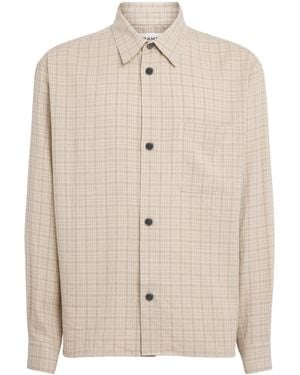 FRAME Plaid Shirt - Natural