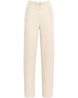 Eleventy Wool Knitted Trousers - Natural