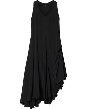 AllSaints Adjustable Sybil Midi Dress - Black
