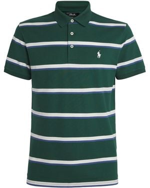 Ralph Lauren Tailored Fit Performance Polo Shirt - Green